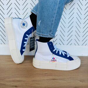 ⭐Rare Converse Chuck Taylor All Star Cruise 8 Women Shoes Sneakers White A10285C